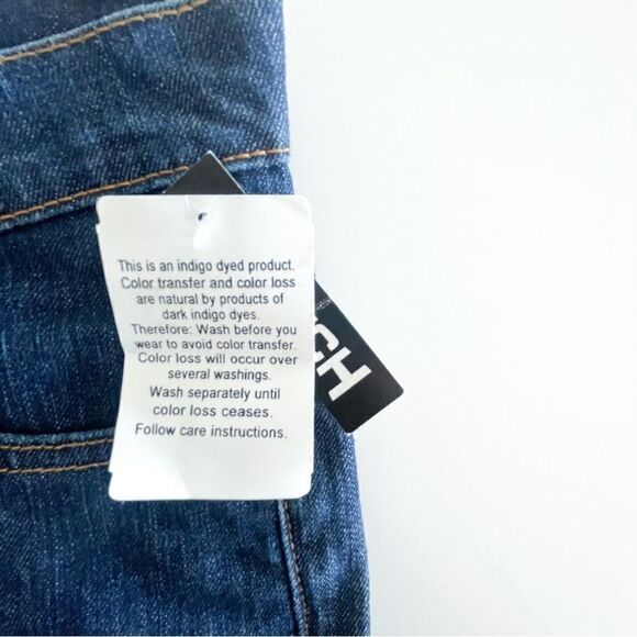 Rockies Slim Low Rise Jeans Charleston Blue Stretch Women's 6 Long NWT - Picture 5 of 11